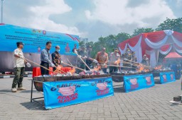 Bea Cukai Gresik Musnahkan Barang Kena Cukai Ilegal Senilai Rp 8,3 Miliar