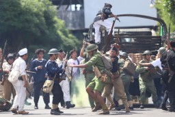 Parade Juang Surabaya Masuk Agenda Karisma Event Nusantara
