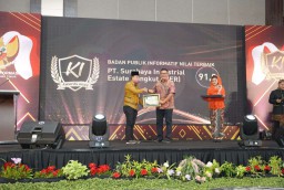 SIER Raih Penghargaan Badan Publik Informatif Terbaik 2024