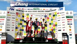 Gelar Juara Asia di Depan Mata, Pebalap AHRT Double Podium di Race 1 ARRC Buriram