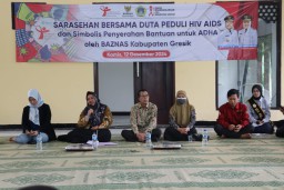 Peringatan Hari AIDS Sedunia, Wabup Gresik Bu Min Ajak Kolaborasi dan Perkuat Komitmen Cegah HIV/AIDS