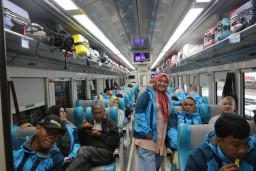 Stasiun Madiun Catat 22.273 Pelanggan Tiba H-3 Nataru