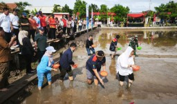 Kolaborasi PGN, BRIN dan Pemkot Semarang Garap Padi Biosalin 20 Hektar