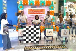 Nasabah Setia BNI Ikuti Program Shopping Race