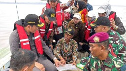 Viral Laut Dikapling, Plt. Bupati Sidak HGB di Laut Sidoarjo