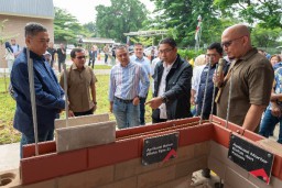 Di Rumah Contoh Bata Interlock Presisi SIG, Pengembang Properti Nasional Optimis Dukung Program 3 Juta Rumah