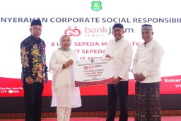 Bankjatim Serahkan CSR Beberapa Unit Kendaraan ke Pemkab Sumenep