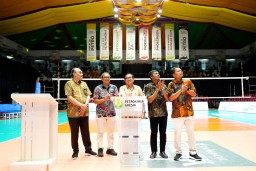 Petrokimia Gresik Revitalisasi GOR Tri Dharma Sambut Proliga 2025 dan Kejuaraan Dunia Voli U21