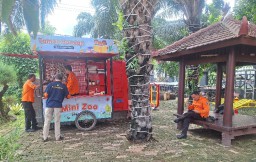 BPBD Jatim Tambah Fasilitas Kebun Binatang Mini