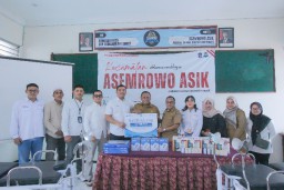 Peringati Bulan K3, TTL Serahkan Bantuan Alat Medis ke Puskesmas