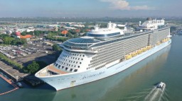 Anthem of The Seas, Cruise Terbesar di Dunia Merapat di Pelabuhan Benoa