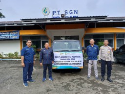 SGN PG Sragi Salurkan Bantuan Korban Tanah Longsor di Petungkriyono
