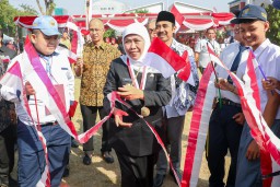 Gubernur Khofifah Ajak Murid Jatim Aktif Belajar dan Beribadah Saat Ramadan