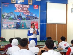 MPM Honda Jatim Siapkan Agen Safety Riding dari Sekolah Binaan