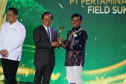 Pertamina EP Sukowati Field Raih PROPER Emas Tahun 2024
