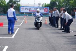MPM Honda Perkuat Sinergi dengan Dishub dan BPTD dalam Edukasi Safety Riding