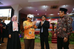Mendikdasmen Resmikan PSB Berbasis Digital Universitas Muhammadiyah Malang