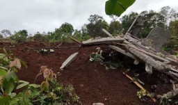 Pemkab Jombang Segera Ratakan Lahan Huntara Korban Longsor Wonosalam