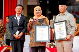 Penanaman Indigofera di Seluruh Jawa Timur Pecahkan Rekor MURI