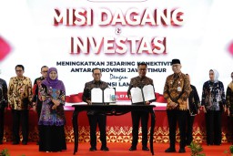 Bank Jatim Fasilitasi UMKM Binaan dalam Misi Dagang Serta Menandatangani Perjanjian Penyertaan & Pengambilalihan Saham Bersyarat dengan Bank Lampung