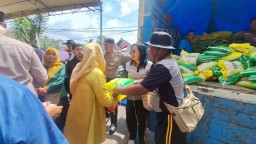 TPID Kabupaten Malang Obral Beras Murah, Tekan Inflasi
