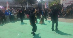 Seni Dongkrek Madiun Ditampilkan dalam Kirap Budaya Bersahaja