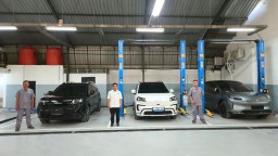 Mobil Listrik GAC AION Jajal Pasar Otomotif Jatim