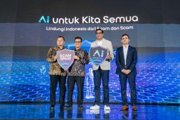 Indosat Luncurkan Fitur AI Hadang Spam dan Scam