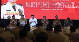 Perkuat Gotong Royong, Eri Cahyadi Surabaya Luncurkan 1.360 Kampung Pancasila Surabaya