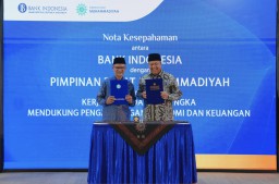 BI dan Muhammadiyah Perkuat Sinergi Ekonomi Syariah Nasional Lewat Nota Kesepahaman