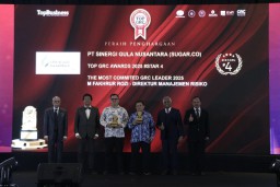 SGN Raih Penghargaan The Most Committed GRC Leader 2025