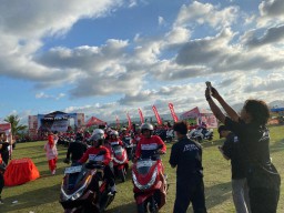 PCX160 Roadsync Fest Meriahkan Tulungagung, Konsumen Antusias Ikuti City Rolling & Riding Test