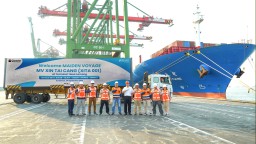 TTL Resmi Layani Rute Baru COSCO Shipping, Tingkatkan Pelayanan Logistik Nasional