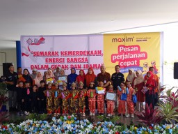 Maxim Gelar Lomba Tari Kreasi di Jember, Ratusan Anak Antusias Berpartisipasi