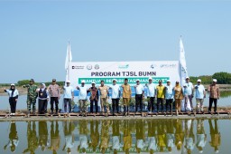Dukung Program Prioritas Jateng, SPTP Tanam 50.000 Bibit Mangrove