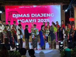 Fandi-Renata Terpilih sebagai Dimas Diajeng Ngawi