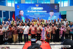 SBY Ajak Mahasiswa Unesa Perkuat Peran Bawa Perubahan