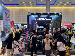 New Honda ADV160 Tampil Gagah di PRJ Surabaya 2025