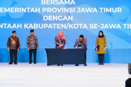 Bupati Bojonegoro Teken Nota Kesepakatan Restorative Justice