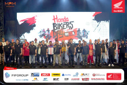 Honda Community Jatim Warnai Puncak Honda Bikers Day 2025 Bersama 32.373 Bikers se-Indonesia di Garut
