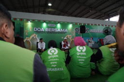 Gojek Ajak Mitra Driver Surabaya Doa Bersama untuk Kesejahteraan