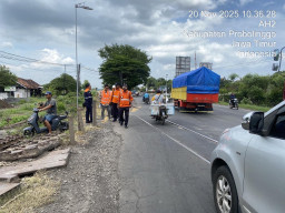 KAI Tingkatkan Jalur KA Tongas, Masyarakat Diminta Waspada