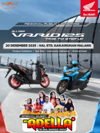 Lebih Sporty dan Modern, All New Honda Vario 125 Resmi Meluncur di Malang
