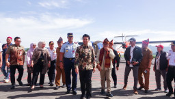 Wagub Emil Resmikan Penerbangan Perdana Wings Air Malang-Lombok