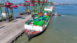 Terminal Teluk Lamong Sambut Layanan Baru China–Indonesia–Malaysia Service