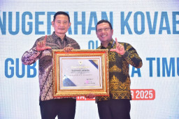 Pemkab Lamongan Raih Top 45 Pelayanan Publik Jatim
