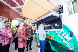 Gubernur Khofifah Resmikan Gedung Bersama Samsat Bangkalan,