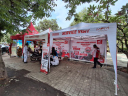 AHASS Road Show Nataru Hadir di Pos Terpadu Kraksaan