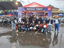 Paguyuban Honda Malang Ramaikan Regional Public Launching All New Honda Vario 125
