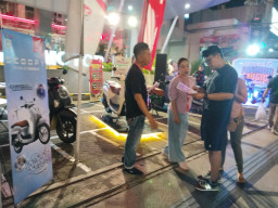 Scoopy Fashion Music Corner Meriahkan Akhir Tahun di Kawasan Wisata Kayutangan Malang